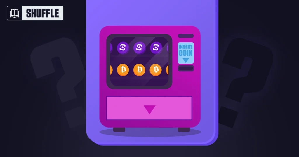 Entdecken Sie alle Möglichkeiten, Ihre Kryptowährung auf Shuffle.com einzuzahlen und abzuheben und erfahren Sie, wie einfach es ist, mit Shuffle Rewards Boni zu erhalten.