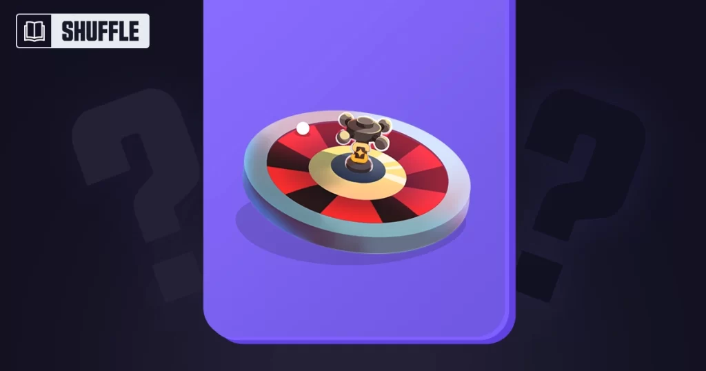 Spielen Sie Roulette online kostenlos oder mit Krypto auf Shuffle.com und verdienen Sie Cashback mit Shuffle Rewards