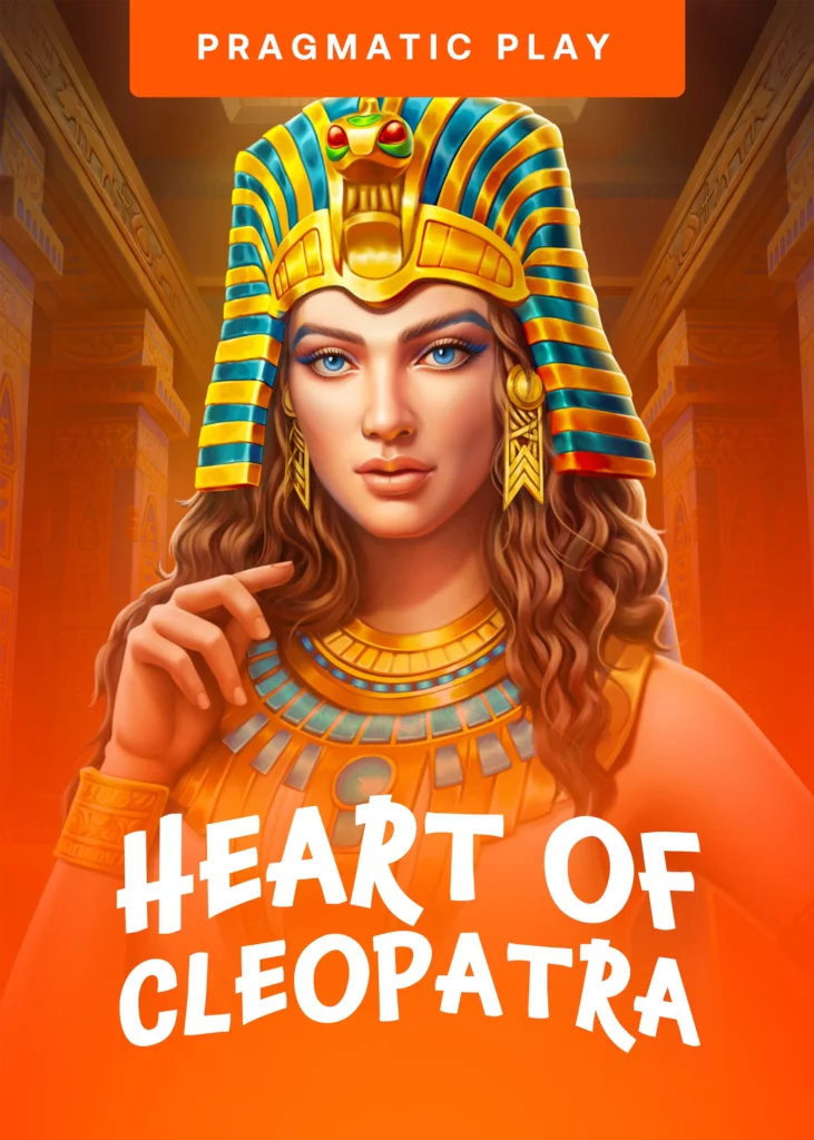 Play Hearts of Cleopatra on Shuffle.com Crypto Casino and earn big cashback with Shuffle Rewards