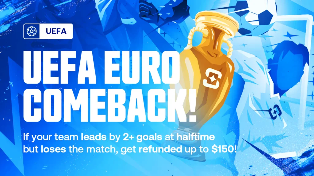 UEFA EURO 2024 Wettaktion, Halbzeitversicherung, Rückerstattung bei Shuffle.com - Stake.com